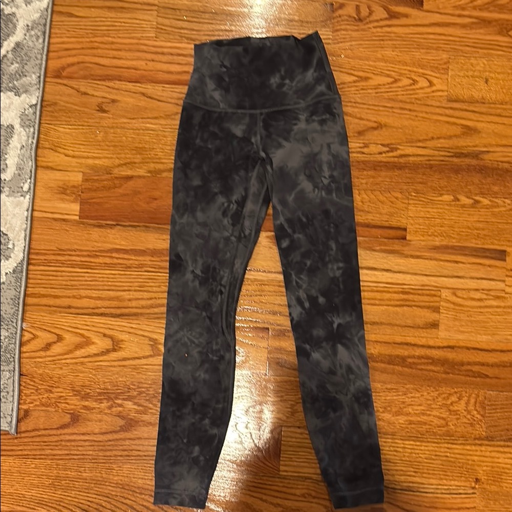 lululemon Align™ High-Rise Pant 25" Diamond Dye Pitch Grey Graphite Grey
